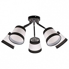 Потолочная люстра Imex 6495 MD.6495-5-S BK+CH