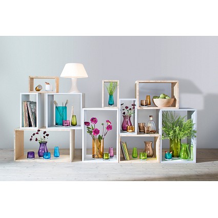 Ваза настольная (14 см) Flower Colour G732-14-552