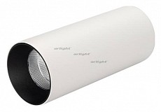 Накладной светильник Arlight SP-POLO-SURFACE-R65-8W Day4000 (WH-BK, 40 deg) 027503