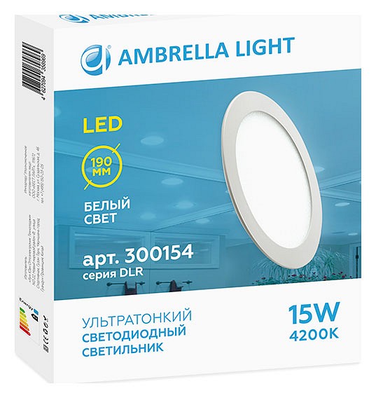 Встраиваемый светильник Ambrella Light DLR 300154