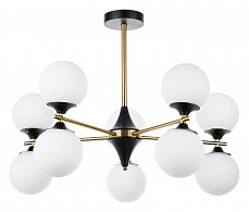 Люстра на штанге Arte Lamp Mimosa A3649PL-10PB