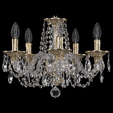 Подвесная люстра Bohemia Ivele Crystal 1602 16102/5/141 G