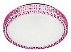 Накладной светильник Ambrella Orbital Crystal F85 PI 48W D400