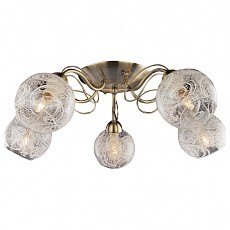 Потолочная люстра Eurosvet 70002 70002/5 античная бронза