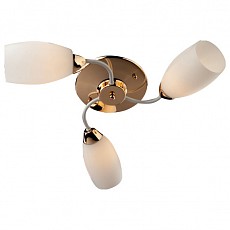Потолочная люстра Eurosvet 30034 30034/3 золото/белый