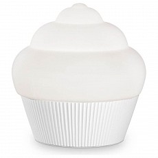 Настольная лампа декоративная Ideal Lux Cupcake CUPCAKE TL1 BIG BIANCO