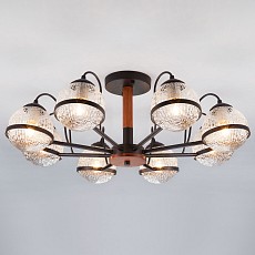 Люстра на штанге Eurosvet Livia 70081/8 черный