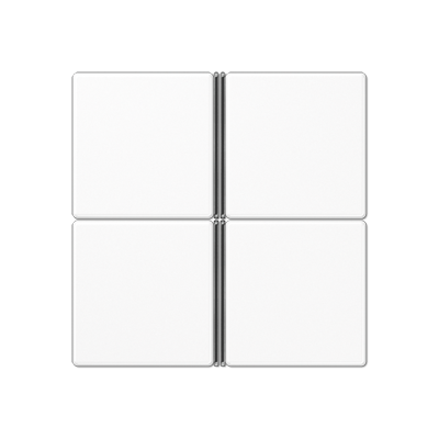 JUNG AS 500 KNX Белый Набор накладок 4гр