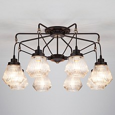 Потолочная люстра Eurosvet Fregata 70078/8 черный