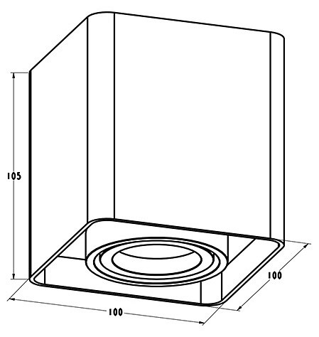 Спот Zumaline Quadry 20039-BK