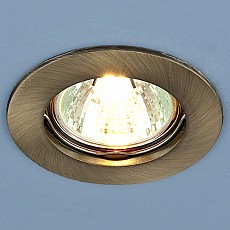 Встраиваемый светильник Elektrostandard Naïve 863 MR16 SB