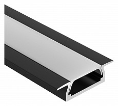 Профиль встраиваемый Arlight MIC-F-2000 ANOD Black 015039