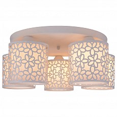 Потолочная люстра Arte Lamp Traforato A8349PL-5WH