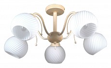 Люстра на штанге Natali Kovaltseva 75146 75146/5C BEIGE GOLD