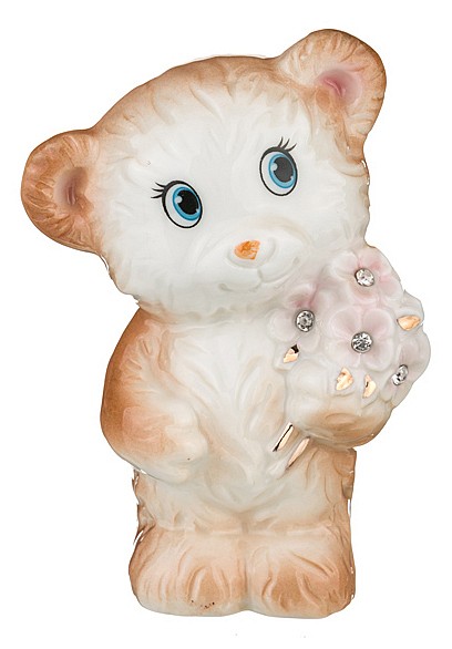 Фигура настольная (9 см) Мишка 149-436