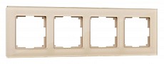 Рамка на 4 поста Werkel Favorit (шампань) W0041111