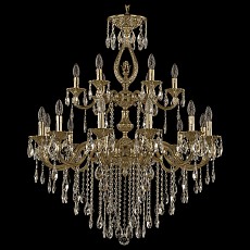 Подвесная люстра Bohemia Ivele Crystal 7201 72401/12+6/300/2d B G FA2B