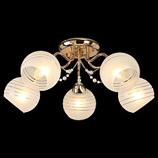 Потолочная люстра Eurosvet Мелисса 30062/5 золото