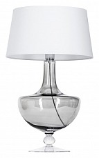 Настольная лампа декоративная 4 Concepts Oxford Transparent Black L048311501