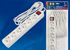 Сетевой фильтр Uniel S-Gcp S-GCP6-3B