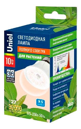 Лампа светодиодная Uniel  E27 10Вт K UL-00001820