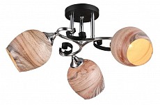 Потолочная люстра Imex  MD.1730-3-S WENGE+CH