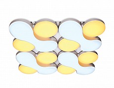 Накладной светильник Ambrella Orbital Granule FG1066/4 WH 208W D720*720