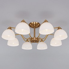 Люстра на штанге Eurosvet Carissa 30172/8 античная бронза