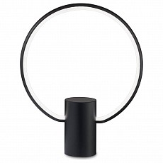 Настольная лампа декоративная Ideal Lux Cerchio CERCHIO TL NERO