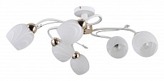 Люстра на штанге Natali Kovaltseva 81403 81403/6C MATT WHITE