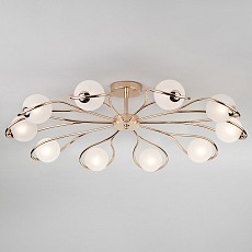 Люстра на штанге Eurosvet Camomile 70089/10 золото