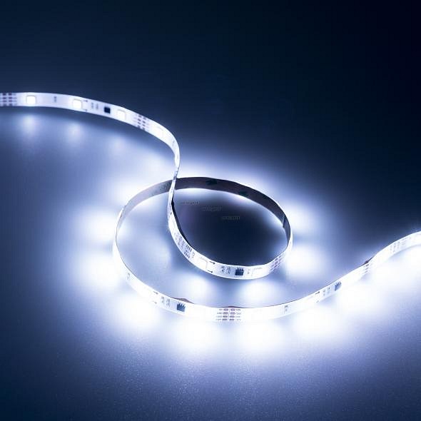 Лента светодиодная Arlight SPI-5000SE-5060-30 12V Cx3 RGB-Auto (10mm, 6.5W/m, IP65) 022183(1)