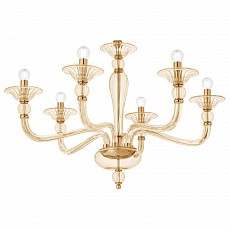 Подвесная люстра Ideal Lux Danieli DANIELI SP6 AMBRA