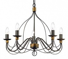 Подвесная люстра Ideal Lux Corte CORTE SP5 RUGGINE