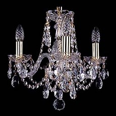 Подвесная люстра Bohemia Ivele Crystal 1406 1406/3/141/G