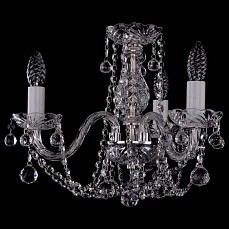Подвесная люстра Bohemia Ivele Crystal 1402 1402/3/141/Ni/Balls