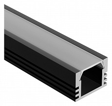 Профиль Arlight PDS-S-2000 ANOD Black 020896