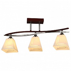 Накладной светильник Imex 3139 MD.3139-3-S WENGE+CH