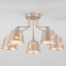 Потолочная люстра Eurosvet Benna 70105/5 шампань