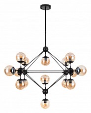 Люстра на штанге Arte Lamp Bolla A1664SP-15BK