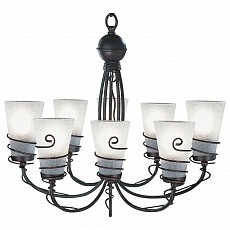 Подвесная люстра Arte Lamp Spiral A9051LM-8BR