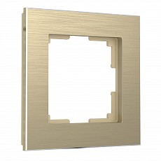 Рамка на 1 пост Werkel Aluminium (шампань) W0011711