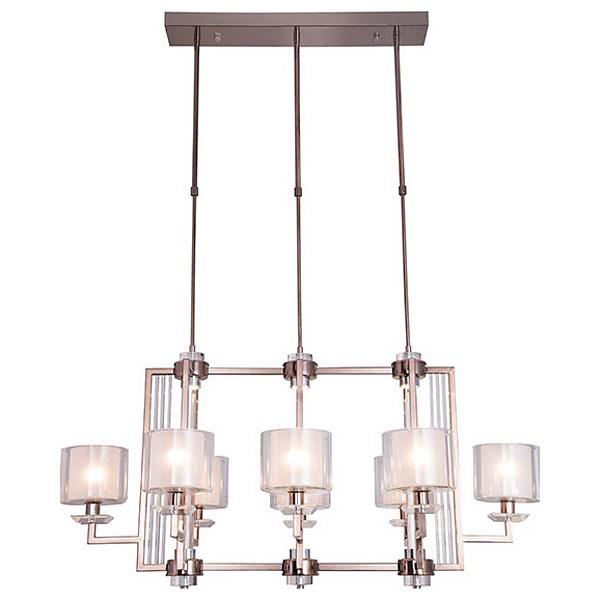 Люстра на штанге Newport 4400 4408/S black nickel