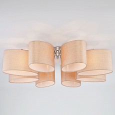 Потолочная люстра Eurosvet Elipse 60083/8 хром