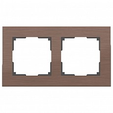 Рамка на 2 поста Werkel Aluminium WL11-Frame-02