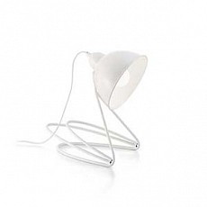 Настольная лампа декоративная Ideal Lux Guendalin GUENDALIN TL1 BIANCO