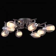 Потолочная люстра Natali Kovaltseva 75037 75037-8C CHROME, GRAY