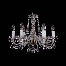 Подвесная люстра Bohemia Ivele Crystal 1402 1402/6/160/Pa/Balls