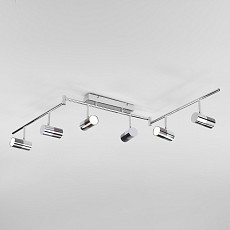 Спот Eurosvet Mini Topper 20086/6 LED хром/черный жемчуг 30W