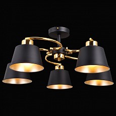 Люстра на штанге Natali Kovaltseva Graff GRAFF 75098/5C GRAY